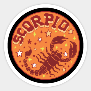 SCORPIO ZODIAC Sticker